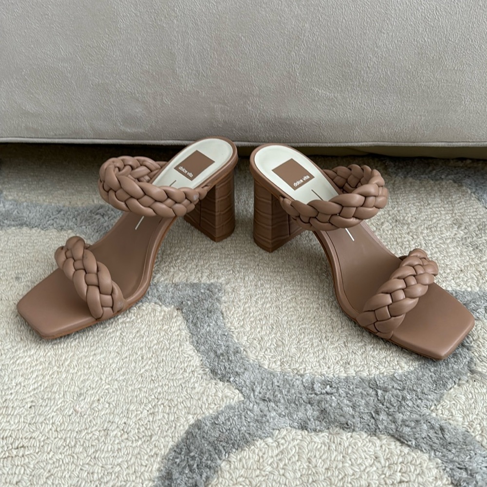Dolce Vita nude heel sandals size 8